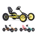 BERG Pedal Car Buddy Cross | Pedal Go Kart, Ride On Toys for Boys and Girls, Go Kart, Outdoor Games and Outdoor Toys, Adaptable to Body Lenght, Pedal Cart, Go Cart for Ages 3-8 Years