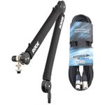 RØDE Rode PSA1+ PLUS Black microphone arm Tabletop tripod + keepdrum XLR cable