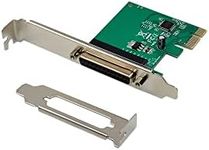 X-MEDIA XM-PEX-1P PCI-E 1-Port DB25 Parallel PCI Express (PCIe x1) Card - IEEE 1284 Parallel Adapter Card - WCH382L Chipset - Supports ECP/EPP/SPP