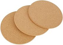 Cork Pot Holder Heat Resistant Round Pans Stands Pad Coasters Worktop Saver Mats,Hot Pads, Round Corkboard for Kitchen, Dining Tables, Pots and Pans, Plants, Crafts