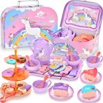 Unicorn Tea Party Set for Little Gi