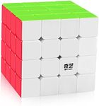 D-FantiX QYTOYS Qiyuan S 4x4 Speed Cube Stickerless Magic Cube 4x4x4 Puzzle Toys