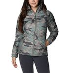 Columbia Women's Powder Lite Jacket, Cypress Trad Camo Print, Small