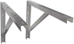 Mini-Split Heat Pump/AC Aluminium Wall Mount Bracket (24" x 16")