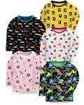 Kuchipoo Boys T-Shirt (kuc-tshrt-181--3-4 year_Multicolor_3 Years-4 Years)