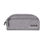 Travelon World Essentials Travel Toiletry Kit, Gray Heather, One Size