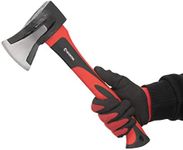 INTERTOOL 15” Wood Splitting Hatchet, 2.2 lbs, Small Splitter Maul, Firewood Camp Axe, Shock Absorbing Anti-Slip Handle HT-0274