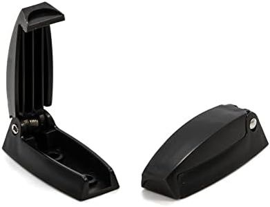 Camco 44160 Black Baggage Door Catch, (Pack of 2)