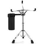 YOUEON Snare Drum Stand with Drum Sticks Holder Lightweight Double Braced Tripod Snare Stand Fit for 10 to 14 Inch Snare Drum/Drum Pad Adjustable Height 14.5 to 23 Inches for Drum Beginners