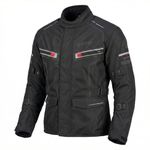 ViPER Speed 10 Textile Motorcycle Jacket Lightweight Summer Motorbike Jacket High Visibility Breathable & Waterproof Bike Rider Sports Racing (UK, Alpha, L, Regular, Regular, Black)