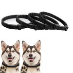 4-Pack Dog Calming Pheromone Collars – 60-Day Anxiety Relief, Adjustable & Waterproof Stops Stress, Barking & Destructive Behavior ﻿