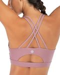 RUNNING GIRL Strappy Sports Bra for