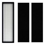 RobotCleanix HEPA Filter Compatible with PureMate PM 510, Germ Guardian AC4300 AC4800 AC4825 AC4850 AC4900 Series Air Purifiers, 1 H13 True HEPA Filter & 2 Activated Carbon Pre-Filters