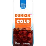 Dunkin' Cold Ground Coffee, 10 Ounce (Pack fo 1)