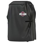 Grillman Barbeque Grill Cover Cover fits Weber BBQ Cover, Brinkmann, Outback & more - Small BBQ Cover Waterproof, Rip-Proof & UV Resistant, Heavy Duty Barbecue Cover (75 x 66 x 109 cm), Black