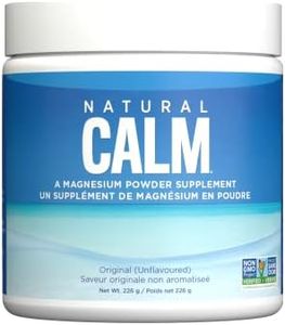 Natural Calm Magnesium Citrate Powder (Unflavoured) 226g - Quick Absorbing - Loved Magnesium Drink