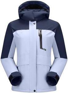 CAMELSPORTS Women's Waterproof Snow Ski Jakcet Fleece Warm Winter Coat Hooded Windproof Insulated Snowboarding Jacket