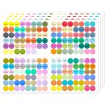 VABBHK 1920 Stickers 10 Sheets Essential Oils Labels Bottle Cap Stickers Lid Stickers for Rollerballs Bottles and Organizing Oils Proof Labels Stickers Waterproof Cap Stickers for Essential Oil Bottle