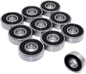 Skateboard Bearing Rolling Bearings, Deep Groove Ball Bearings, High Speed Deep Groove Ball Bearings,Miniature Deep Groove Skateboard Ball Bearings,Small Ball Bearings,Deep Groove Ball Bearings,10Pcs