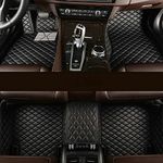 Aiducreaon Custom Automotive Floor Mats Compatible with Mercedes Benz A B C CLA CLS CLK GLE GLS GLA GLK GL ML G S GLC SL CL SLC R SLK etc...All Weather Non-Slip Car Mat (Black)