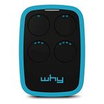 SICE - NEW WHY EVO Remote radio control Rolling code compatible with all brands and models black/blue