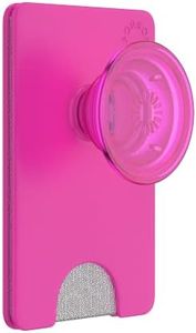PopSockets: PopWallet+ with Integrated Swappable PopTop for Smartphones and Tablets - Magenta