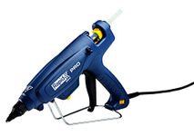 Rapid Hot Glue Gun EG340, 11-12mm Industrial Glue Gun for Installation, 1400 g/hr Output, 120°-220 °C Temperature Adjustment, Exchangeable Nozzle, 2.5m Cord (5000639)