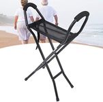 Foldable cane seat,Foldable travel 