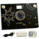 Paper Shoot Camera - 18MP Compact Digital Papershoot Camera Gift for Kid with Four Filters, 10 Sec Video & Timelapse - Includes: 32GB SD Card, 2 Batteries & Camera Case - The Big 3