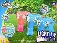 3 Bubble Guns Includes 6 Refill Sol