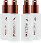 Herstyler Dry Hair Serum for Natural Shine - Argan Oil Hair Serum for Damaged Hair - Hair Serum for Frizz - Hair Serum for Straightening - Hair Shine Serum for Trendy Tresses (Pack of 4)