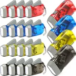 Mudder 24 Pieces Hand Crank Flashli
