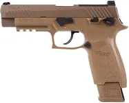 Sig Sauer P320 M17 CO2-Powered .177 Cal Semi-Automatic Air Pistol with 20rd Pellet Magazine Included