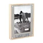 Mud Pie Lake Acrylic Magnet Frame; 