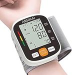 Blood Pressure Monitor - Wrist Accurate Automatic High Blood Pressure Monitors Portable LCD Screen with Storage Case and Adjustable Cuff Powered by Battery - Black