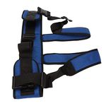 Belt for Wheelchair Wheelchair Belt, Cushion Slider Restraints Strap Full Body Harness for Elderly Adult Wheelchair Harness Skid Care Supplies