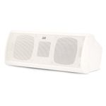 Acoustic Audio by Goldwood AA40CW Indoor Center 3 Way Speaker 500 Watts White Bookshelf, 4-Inch