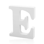GLADFRESIT 1 Pcs Decorative Wood Letters for Crafts, Standing Letters Alphabet Letters for Children Baby Name Wedding Birthday Party Home Wall Decoration 4"