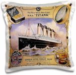 3dRose LLC. Vintage White Star Line