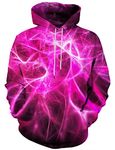 Linnhoy 3D Print Novelty Hoodies Drawstring Hoodie Sweatshirts with Pockets for Mens, Large