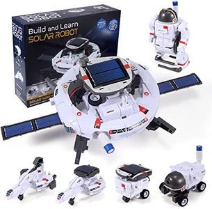 STEM Toys for Kids Ages 8-12, Solar Robot Science Kits Gifts for 8-14 Year Old Teen Boys Girls, 120Pcs Building Experiments Robots for Teenage Ages 9 10 11 12 13