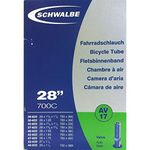 SCHWALBE AV17 Bicycle Inner Tube with Schrader Valve ~28 inch 37622 MM (28 x 1 3/8 x 1 5/8 inches) (28 x 1.4 inches) by Schwalbe