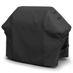 Grill Cover for Weber Spirit 200/300 Series, Also Fits for Spirit II 300, Double Straps and Built-in Vents, Sturdy & Waterproof, 52-Inch, Black