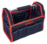 Amtech N0541 Tool Caddy with Tie Card, Open Tool Bag