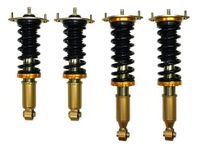 Yonaka Compatible with 1989-1998 Mazda Miata MX5 MX-5 Spec 2 Full Coilovers Adjustable Dampening Suspension Shocks Springs Struts