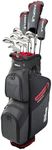Wilson Senior Profile Complete Golf Set with Cart Bag - Right Hand, Senior, Red/Black/Silver