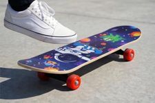 Yasamazing Fully Assemble 24 Inch x 6 Inch Big Size Skating Board 120 Kgs Weight Capacity 7 Years Kids to 20+ Years Adults 9 Ply Maple Deck Wave Board Skateboard Pack of 1 (Multidesign)