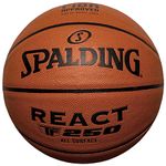 Spalding React FIBA TF 250 76967Z Unisex Basketballs, Orange, 7