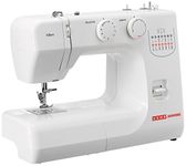 Usha Allure Janome 60-Watt Sewing Machine (White/Blue)