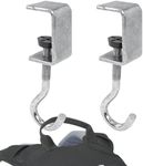 2 Pcs Desk Mount Bag Holder Hook Cl